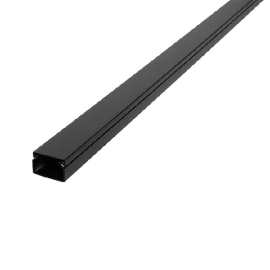 ME-16x16mm 2m CRNI samolepljiv kablovski kanal PVC Mitea electric