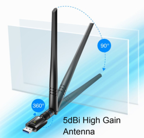 Wireless USB mrezna kartica Cudy WU1400 AC1300Mb/s