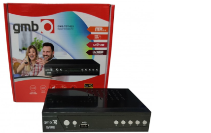 SET TOP BOX GMB-TDT-033 DVB-T2/C