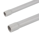 ME-PVC 20mm kruta kablovska cev sa prosirenjem 3m siva 320N IP67 Mitea electric