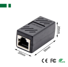 RJ45 ZENSKO ZENSKI NASTAVAK PLASTICNI CRJ-B2