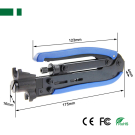 CT-20 Compression Plier for F type Connector + Cable Stripper